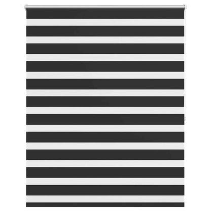 Zebra blind 140.9x175 cm Fabric Width 136.7 cm black