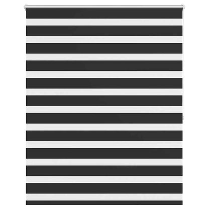 Zebra blind 140.9x175 cm Fabric Width 136.7 cm black