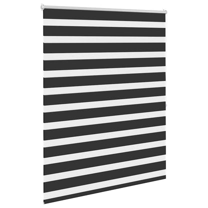 Zebra blind 140.9x175 cm Fabric Width 136.7 cm black