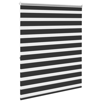Zebra blind 140.9x175 cm Fabric Width 136.7 cm black