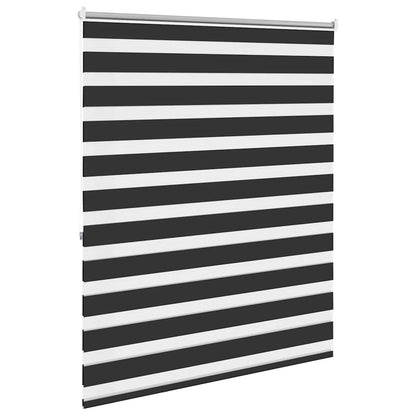 Zebra blind 140.9x175 cm Fabric Width 136.7 cm black