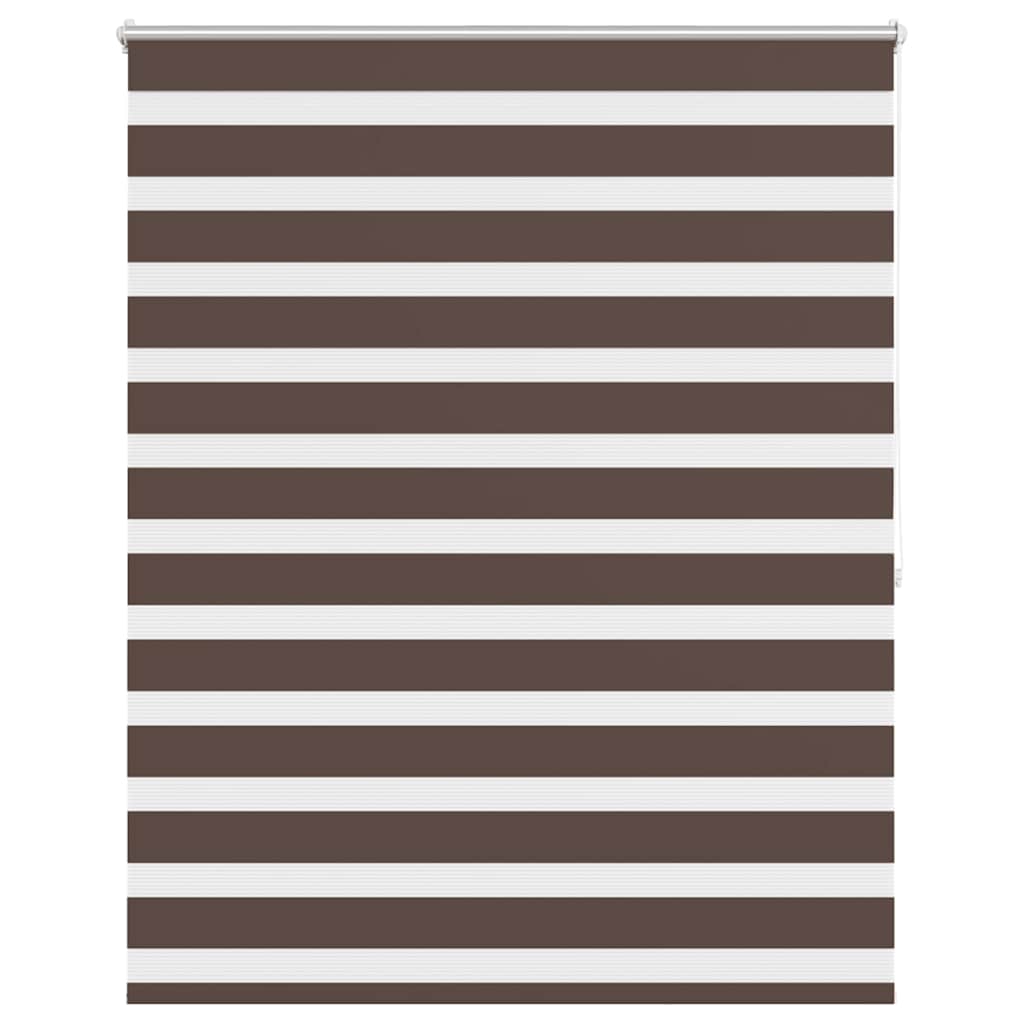 Zebra blind 140.9x175 cm Fabric Width 136.7 cm coffee