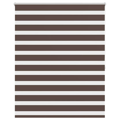 Zebra blind 140.9x175 cm Fabric Width 136.7 cm coffee
