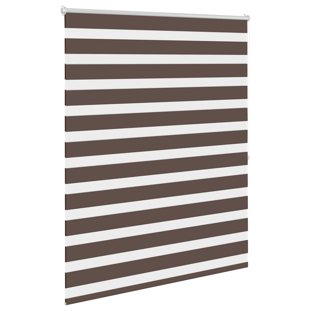 Zebra blind 140.9x175 cm Fabric Width 136.7 cm coffee