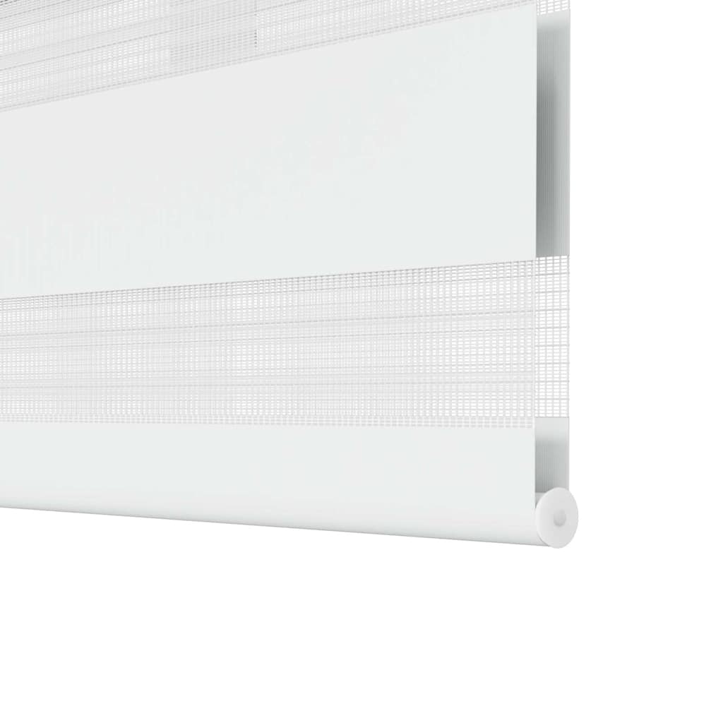 Zebra blind 40.9x100 cm Fabric Width 36.7 cm white