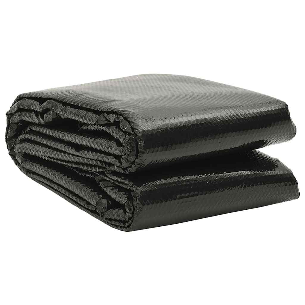 Pool Cover | Black | Thick PE film with air chambers, PVC | Large