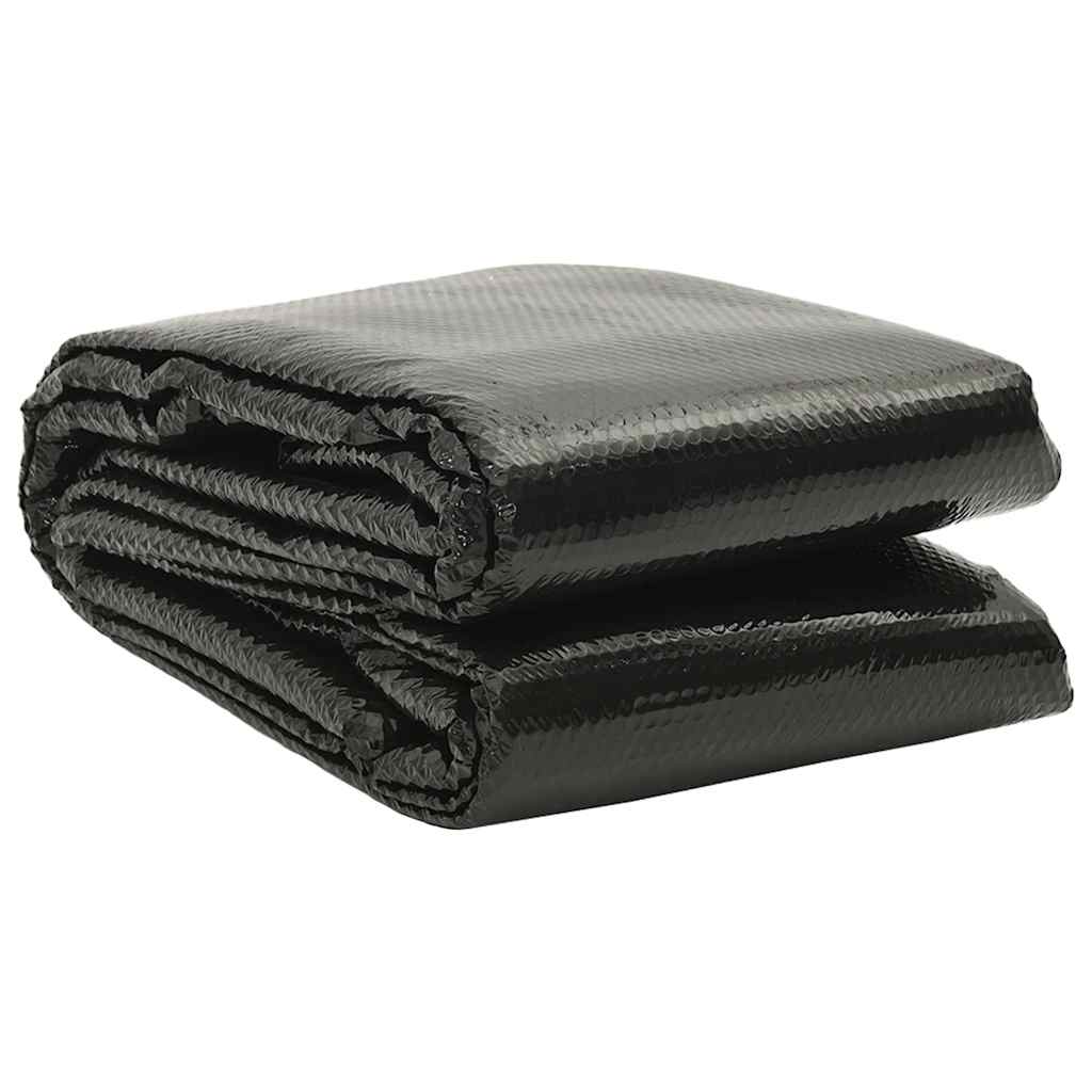 Pool Cover | Black | Polyethylene, PVC | 8 x 5 m | Lightweight