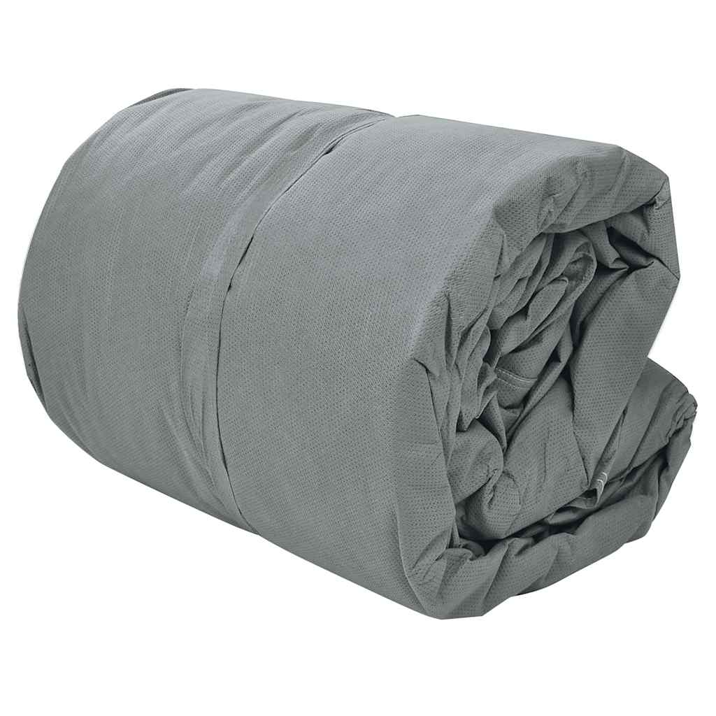 210093 vidaXL Caravan Cover Grey S