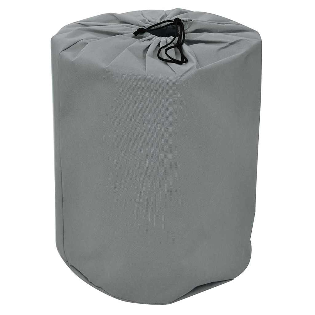 210093 vidaXL Caravan Cover Grey S