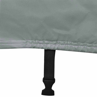 210094 vidaXL Caravan Cover Grey M