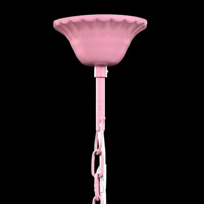 Artificial Crystal Glass Ceiling Light | Pink | Artificial Crystal Glass