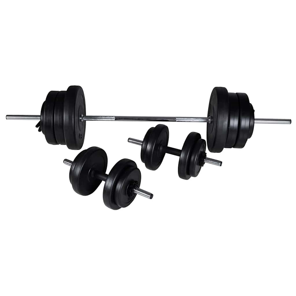90375 barbell+2 dumbbell set 60,5kg