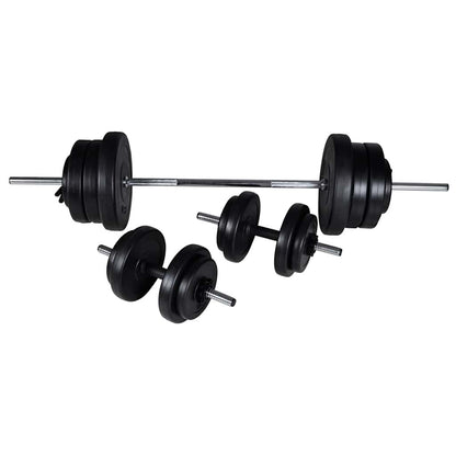 90375 barbell+2 dumbbell set 60,5kg