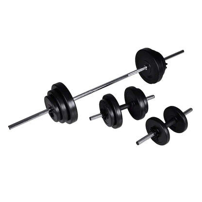 90377 Barbell +2 Dumbbell Set 30,5kg
