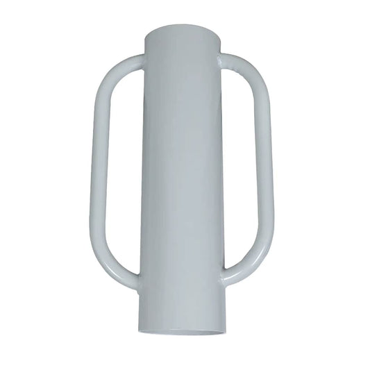 140317 vidaXL Fence Post Driver With Handles Steel
