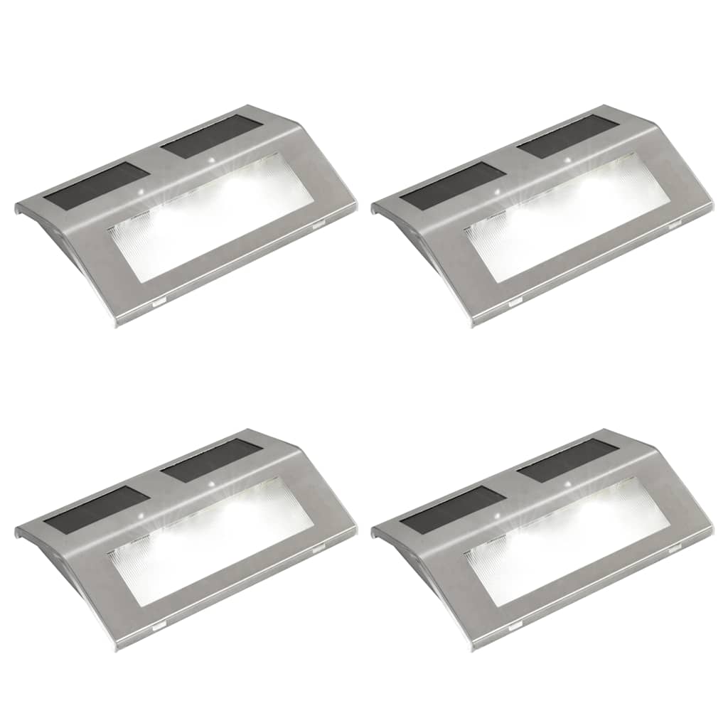 Garden Light | Silver | Stainless Steel, PP | Compact | Solar