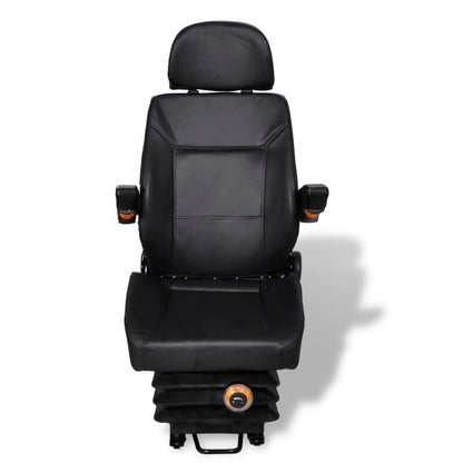 Tractor Seat | Black | Steel | Universal fit for tractors