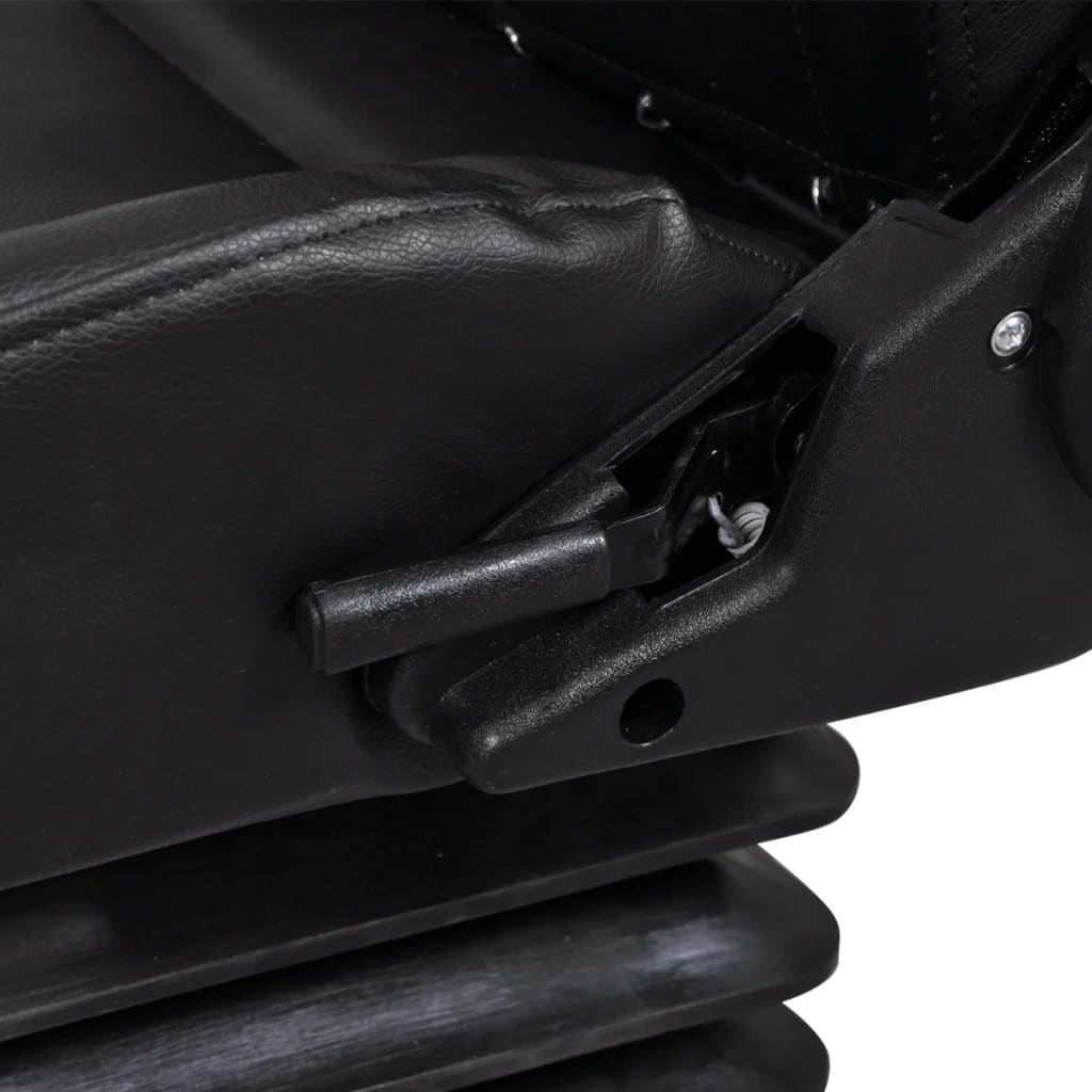 Tractor Seat | Black | Steel | Universal fit for tractors