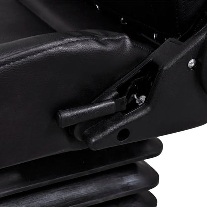 Tractor Seat | Black | Steel | Universal fit for tractors