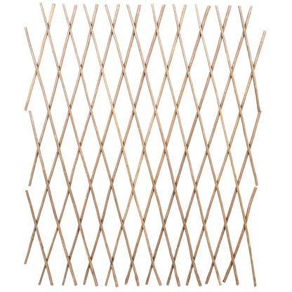 Willow Trellis Fence 5 pcs 180x90 cm
