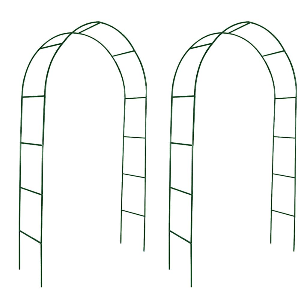 Garden Arch | Dark Green | Iron | 2 pieces | Durable | Garden Arch
