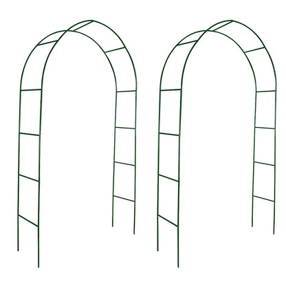 Garden Arch | Dark Green | Iron | 2 pieces | Durable | Garden Arch
