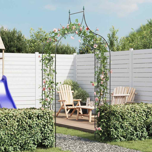 Garden Arch | Dark Green | Iron | Large |  Durable  | Garden Arch
