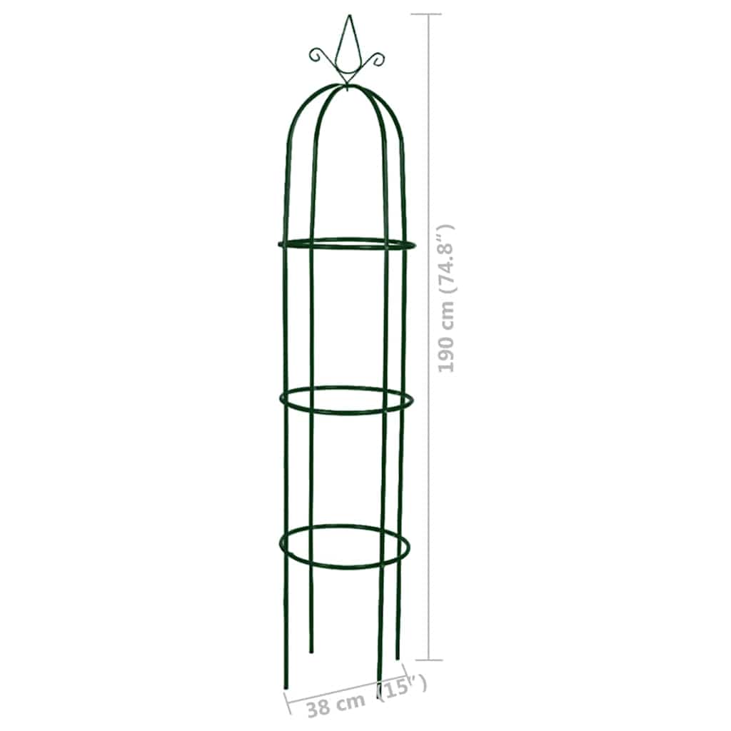 Garden Arch | Dark green | Iron | Standard | Decorative Design