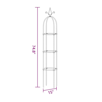 Garden Arch Tower 2 pcs