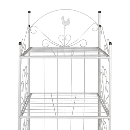 Plant Rack Square White