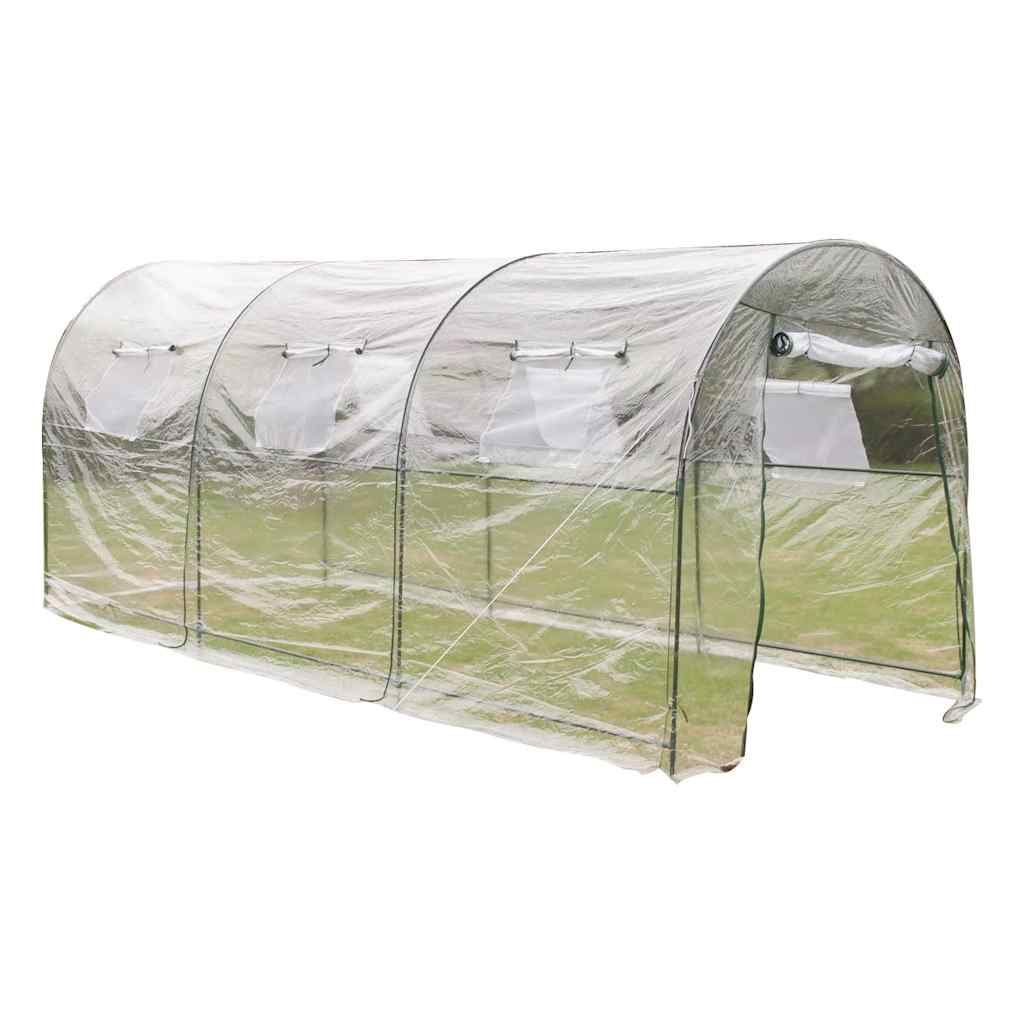 Greenhouse | Transparent | PVC, Powder-Coated Steel | Large |  Portable