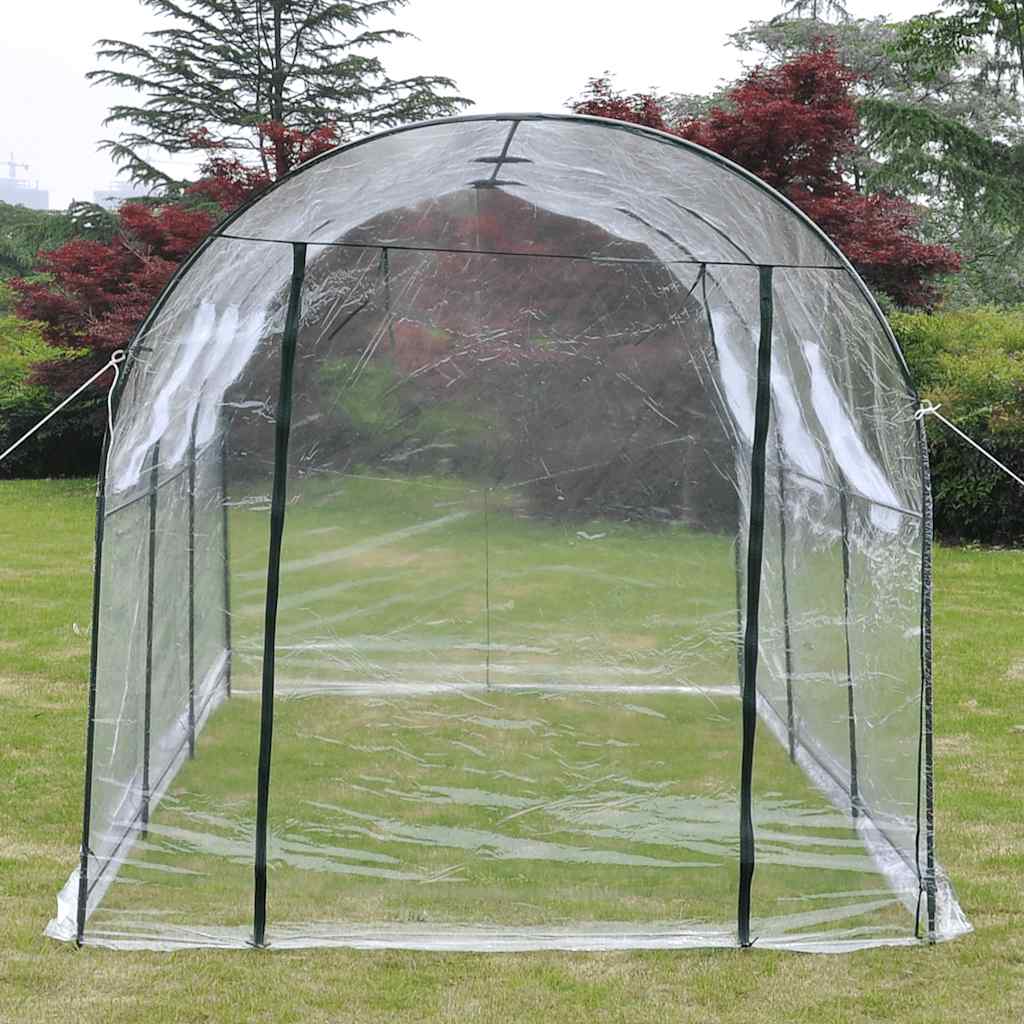 Greenhouse | Transparent | PVC, Powder-Coated Steel | Large |  Portable
