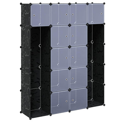 Modular Storage | Black and White | Plastic | Large | Modular