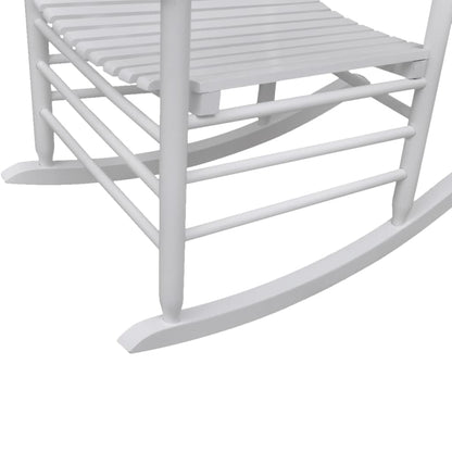 Rocking Chair | White | Fir hardwood | Medium | Rocking Chair