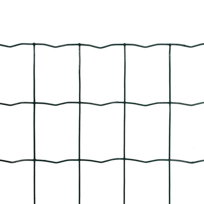 Euro Fence Steel 25x0.8 m Green