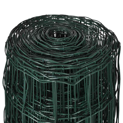 Euro Fence Steel 10x0.8 m Green