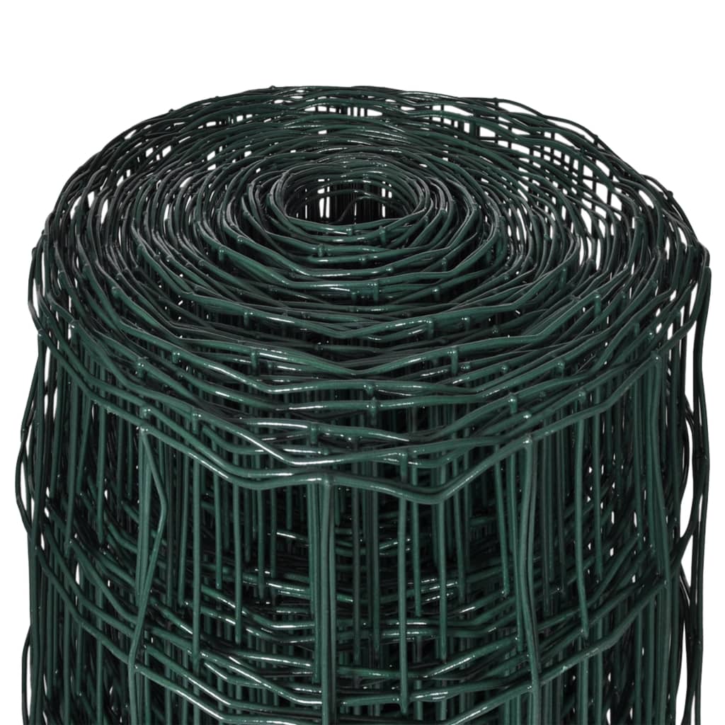 Euro Fence Steel 10x1.0 m Green