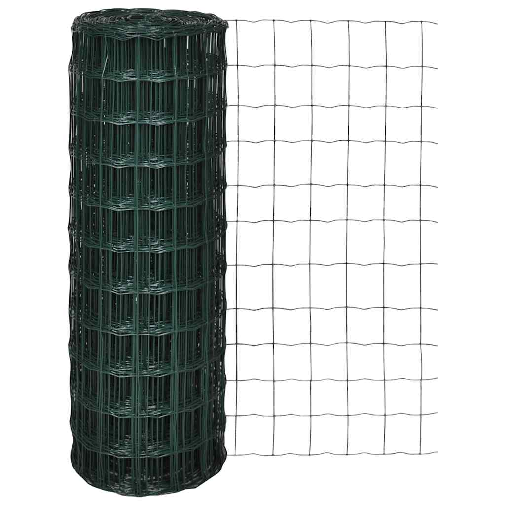Euro Fence Steel 10x1.5 m Green