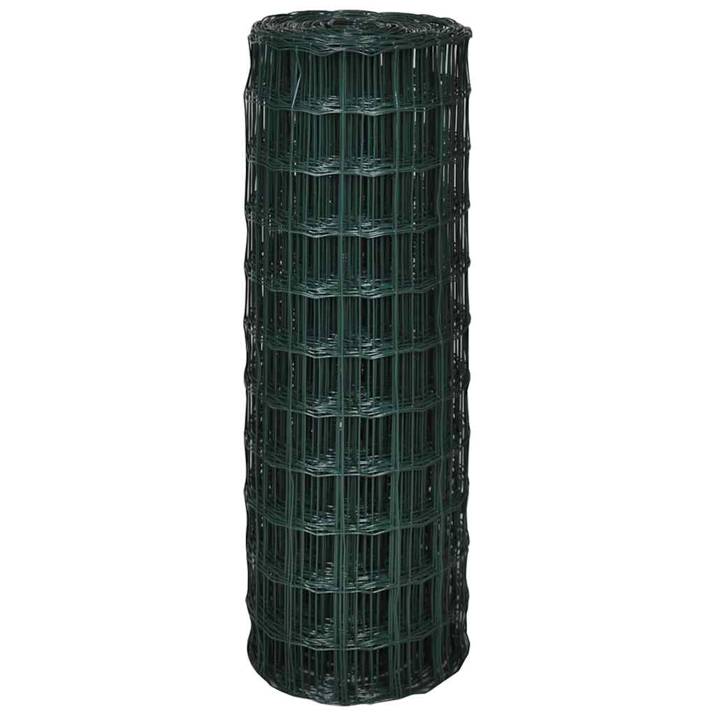 Euro Fence Steel 10x1.5 m Green