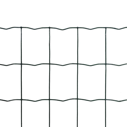 Euro Fence Steel 25x1.0 m Green