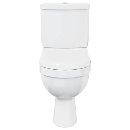 Toilet With Cistern White