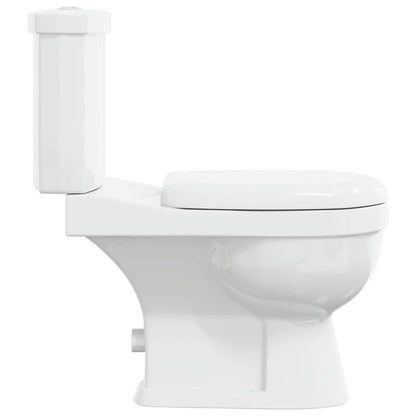 Toilet With Cistern White