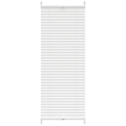 Plisse Blind 40x100cm White Pleated Blind