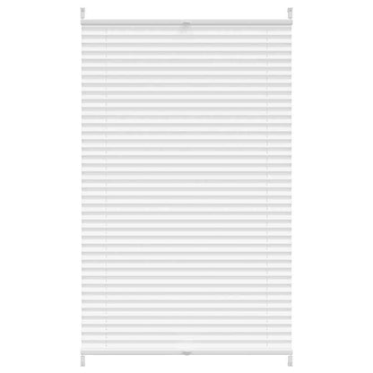 Plisse Blind 70x125cm White Pleated Blind