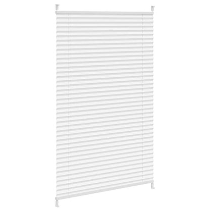 Plisse Blind 70x125cm White Pleated Blind
