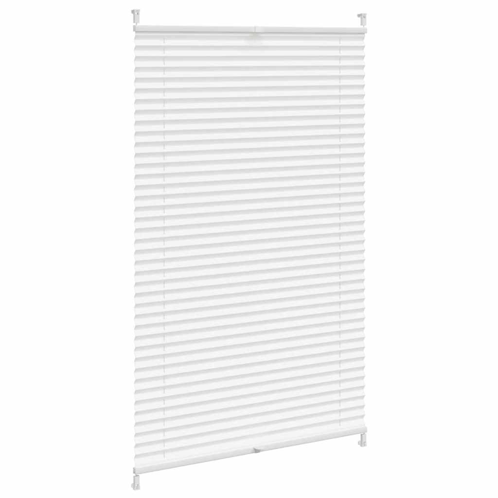 Plisse Blind 70x150cm White Pleated Blind