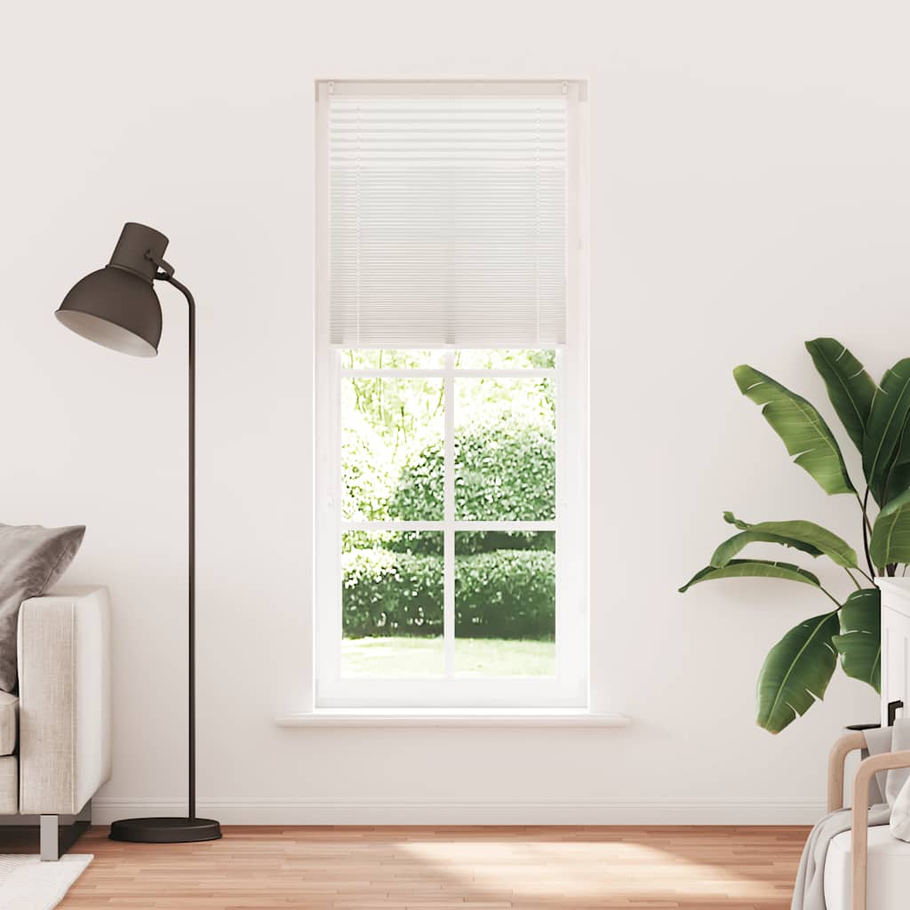 Plisse Blind 70x200cm White Pleated Blind