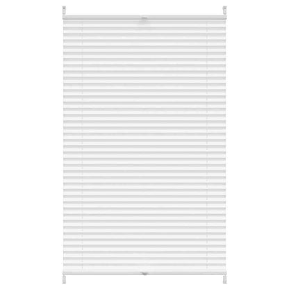 Plisse Blind 80x150cm White Pleated Blind