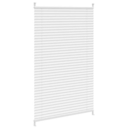 Plisse Blind 80x150cm White Pleated Blind
