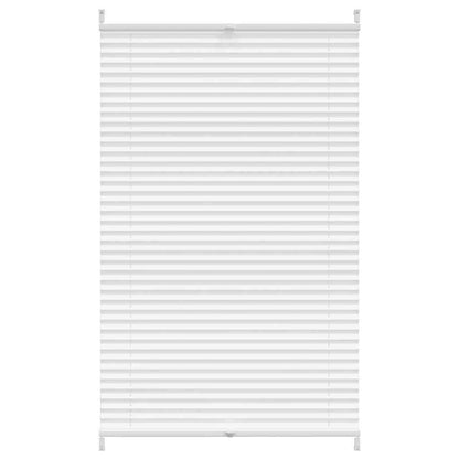 Plisse Blind 90x150cm White Pleated Blind